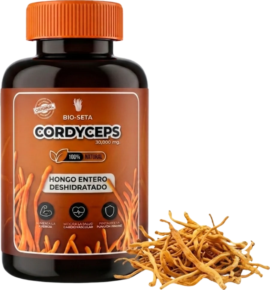 Cordyceps · Hongo entero